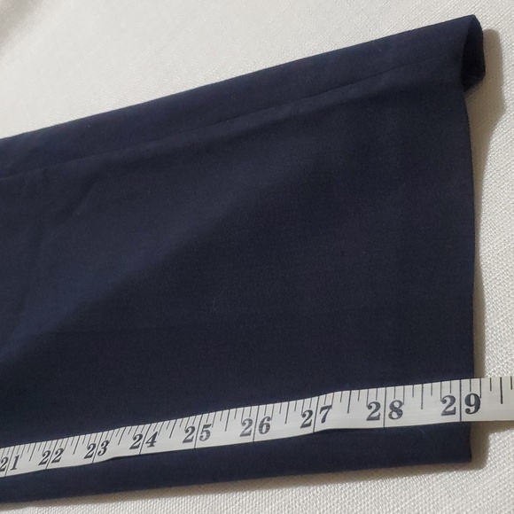 Calvin Klein Blue Straight Leg Pants Size 12 - Picture 12 of 12